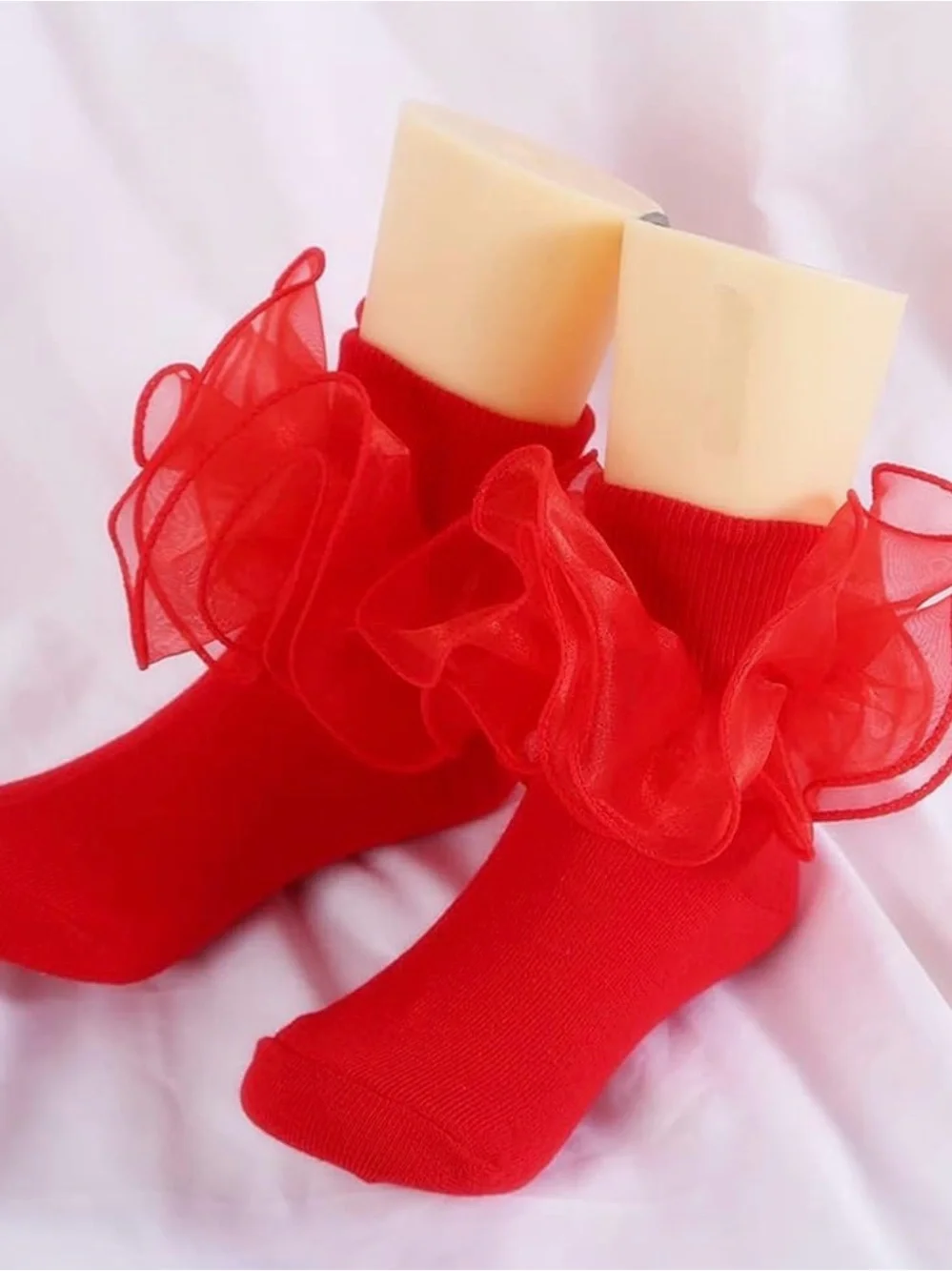 Baby girl ruffle socks